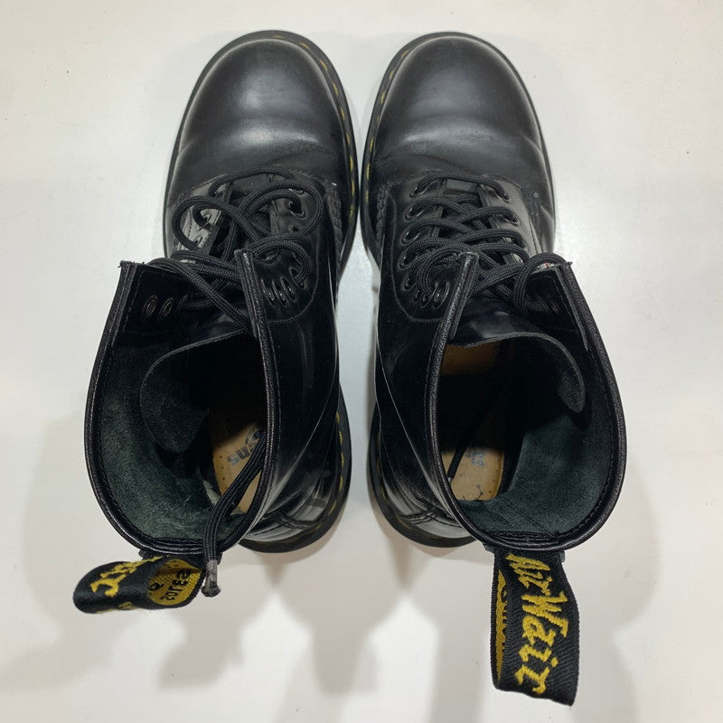 【中古品】【レディース】 DR.MARTENS ドクターマーチン 1460 8ホールブーツ 靴 BLACK UK6(25cm相当) ※キズ・汚れ・使用感あり 164-261028-io-10-fuzh サイズ：25cm相当 カラー：ブラック 万代Net店