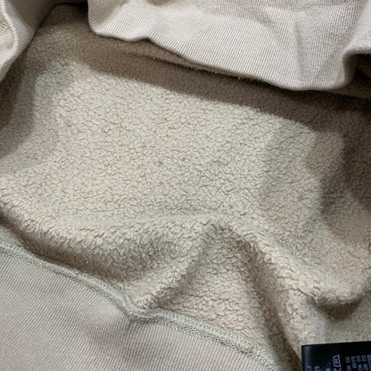 【中古品】【メンズ】 FTC エフティーシー FTC025AWSW01 REFLECTIVE BOX LOGO PULLOVER HOODY ボックス ロゴ プルオーバー フーディ パーカー トップス 古着 142-261007-mh-07-fuzh サイズ：L カラー：ベージュ 万代Net店