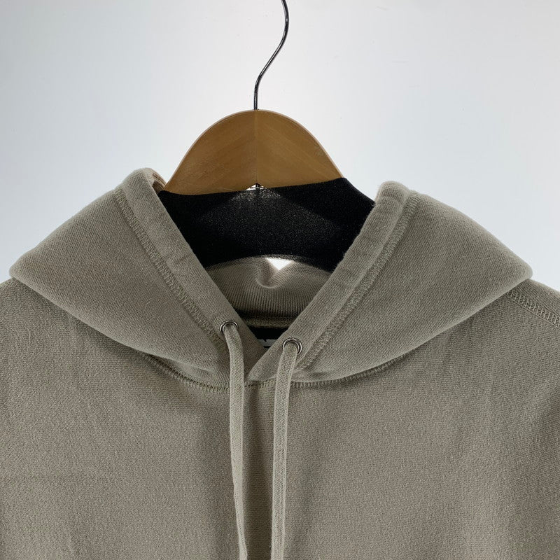 【中古品】【メンズ】 FTC エフティーシー FTC025AWSW01 REFLECTIVE BOX LOGO PULLOVER HOODY ボックス ロゴ プルオーバー フーディ パーカー トップス 古着 142-261007-mh-07-fuzh サイズ：L カラー：ベージュ 万代Net店
