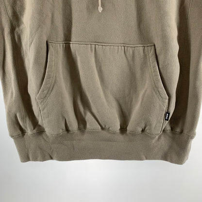 【中古品】【メンズ】 FTC エフティーシー FTC025AWSW01 REFLECTIVE BOX LOGO PULLOVER HOODY ボックス ロゴ プルオーバー フーディ パーカー トップス 古着 142-261007-mh-07-fuzh サイズ：L カラー：ベージュ 万代Net店