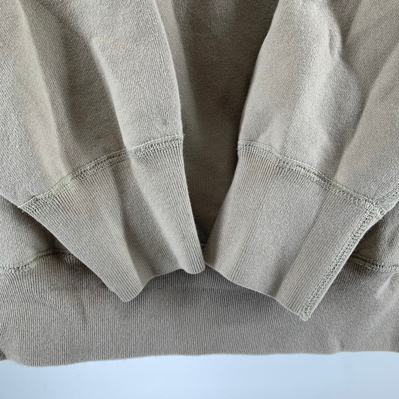 【中古品】【メンズ】 FTC エフティーシー FTC025AWSW01 REFLECTIVE BOX LOGO PULLOVER HOODY ボックス ロゴ プルオーバー フーディ パーカー トップス 古着 142-261007-mh-07-fuzh サイズ：L カラー：ベージュ 万代Net店