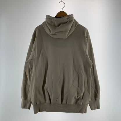 【中古品】【メンズ】 FTC エフティーシー FTC025AWSW01 REFLECTIVE BOX LOGO PULLOVER HOODY ボックス ロゴ プルオーバー フーディ パーカー トップス 古着 142-261007-mh-07-fuzh サイズ：L カラー：ベージュ 万代Net店
