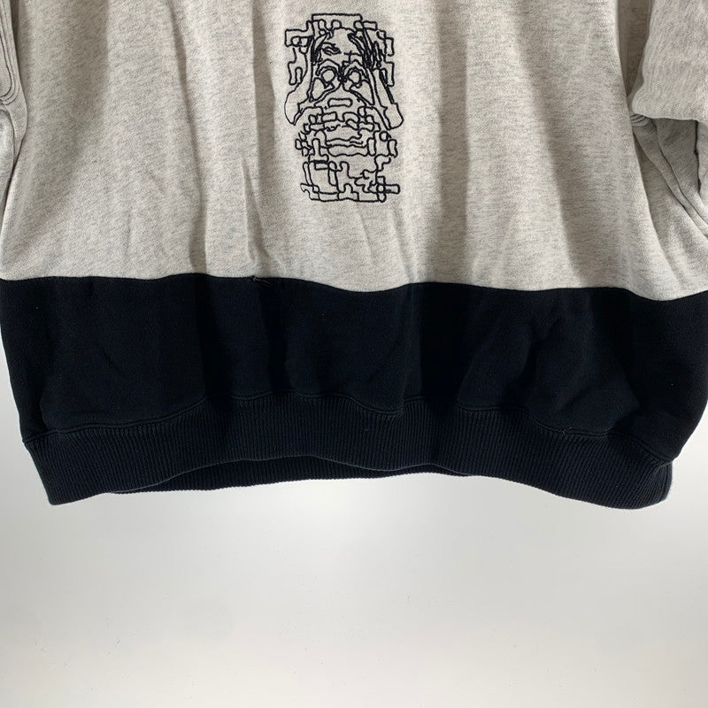【中古品】【メンズ】 TIGHTBOOTH PRODUCTION タイトブース プロダクション × KILLERBONG F-CKER HOODIE フーディ パーカー トップス 古着 142-261007-mh-08-fuzh サイズ：XL カラー：ブラック・ホワイト 万代Net店