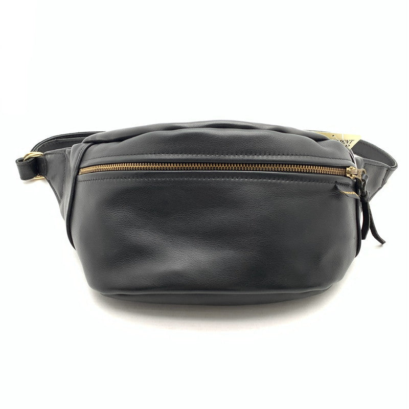 【中古品】【メンズ】 VANSON バンソン ボディバッグ カバン USA製 レザー バッグ 188-261010-gm-37-fuzh カラー：ブラック 万代Net店