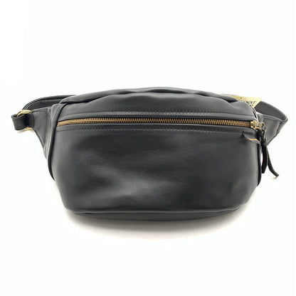 【中古品】【メンズ】 VANSON バンソン ボディバッグ カバン USA製 レザー バッグ 188-261010-gm-37-fuzh カラー：ブラック 万代Net店