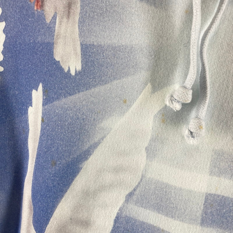 【中古品】【メンズ】 SUPREME シュプリーム DOVER HOODED SWEAT SHIRT カラーBLUE ハト柄 SIZE:L 22SS 149-261009-ky-03-fuzh 万代Net店