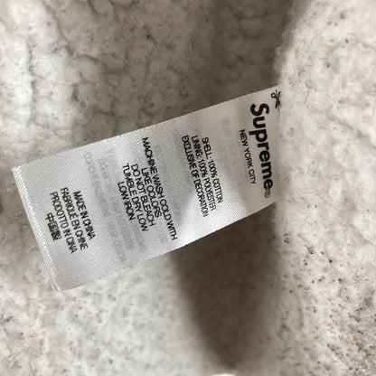 【中古品】【メンズ】 SUPREME シュプリーム SHEARLING LINED FLANNEL SHIRT カラーYELLOW.PURPLE SIZE:M　 149-261009-ky-02-fuzh 万代Net店