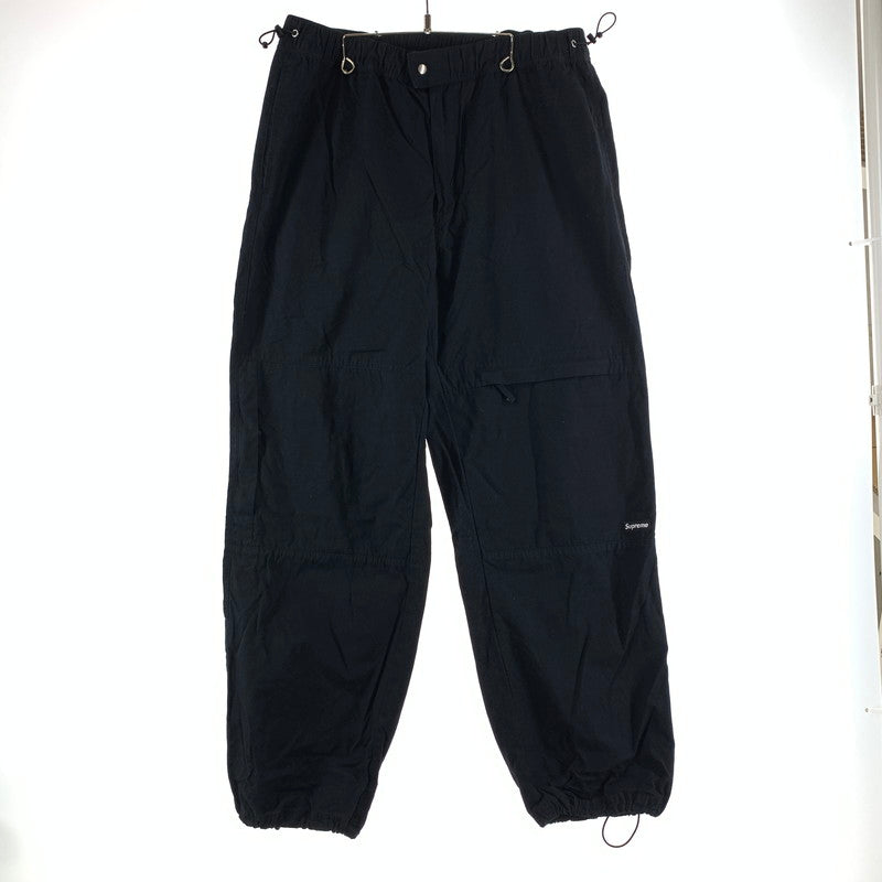 【中古品】【メンズ】 SUPREME シュプリーム COTTON CINCH PANT コットン シンチ パンツ 149-261009-ny-16-fuzh サイズ：XL カラー：ブラック 万代Net店