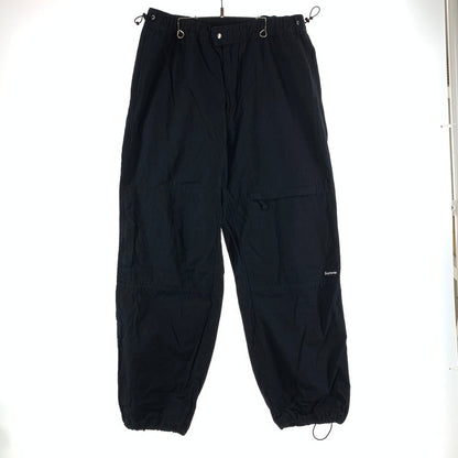 【中古品】【メンズ】 SUPREME シュプリーム COTTON CINCH PANT コットン シンチ パンツ 149-261009-ny-16-fuzh サイズ：XL カラー：ブラック 万代Net店