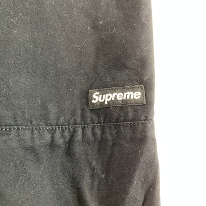 【中古品】【メンズ】 SUPREME シュプリーム COTTON CINCH PANT コットン シンチ パンツ 149-261009-ny-16-fuzh サイズ：XL カラー：ブラック 万代Net店