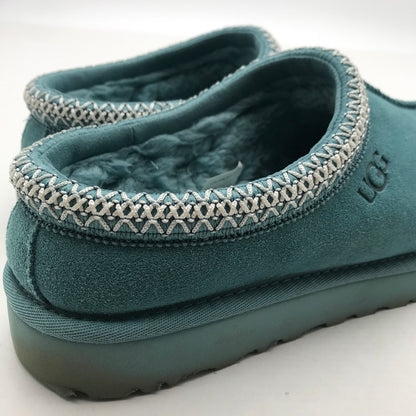 【中古品】【メンズ/レディース】 UGG アグ TASMAN S/N 5955 タスマン ボア スリッポン 靴 ※汚れ有 164-261013-vt-84-fuzh サイズ：27cm カラー：ブルーグリーン 万代Net店