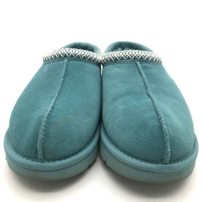 【中古品】【メンズ/レディース】 UGG アグ TASMAN S/N 5955 タスマン ボア スリッポン 靴 ※汚れ有 164-261013-vt-84-fuzh サイズ：27cm カラー：ブルーグリーン 万代Net店