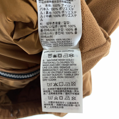 【中古品】【メンズ】 NIKE ナイキ FD8629 JORDAN NYLON BEST ジョーダンナイロンベスト 半分フリース 148-261009-ny-13-fuzh サイズ：M カラー：ブラウン ブラック 万代Net店