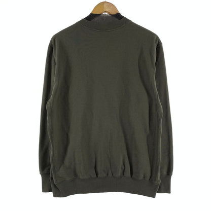 【中古品】【メンズ】 THE NORTH FACE ザ・ノースフェイス ヘザー ロゴ クルー スウェット NT12334 144-261009-ny-15-fuzh サイズ：L カラー：カーキ 万代Net店