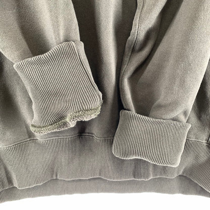 【中古品】【メンズ】 THE NORTH FACE ザ・ノースフェイス ヘザー ロゴ クルー スウェット NT12334 144-261009-ny-15-fuzh サイズ：L カラー：カーキ 万代Net店