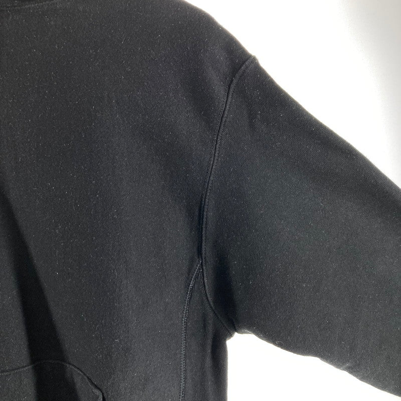 【中古品】【メンズ】 CHAMPION チャンピオン REVERSE WEAVE リバースウィーブ パーカーカラー BLACK/SIZE:M/青タグ 145-261009-ky-18-fuzh 万代Net店
