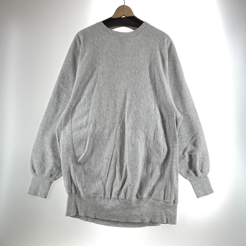 【中古品】【メンズ】 CHAMPION チャンピオン REVERSE WEAVE リバースウィーブ SWEAT GRAY/SIZE:XXXL/刺繍タグ/MICHIGAN STATE 145-261009-ky-12-fuzh 万代Net店