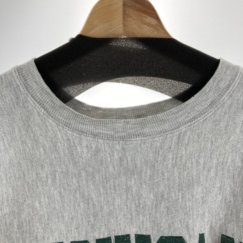 【中古品】【メンズ】 CHAMPION チャンピオン REVERSE WEAVE リバースウィーブ SWEAT GRAY/SIZE:XXXL/刺繍タグ/MICHIGAN STATE 145-261009-ky-12-fuzh 万代Net店