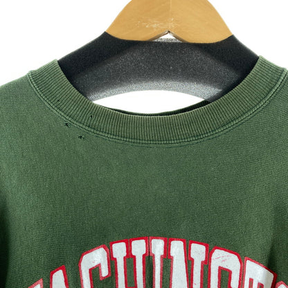【中古品】【メンズ】 CHAMPION チャンピオン REVERSE WEAVE リバースウィーブ SWEAT GREEN/SIZE:L/刺?タグ/WASHINGTON　※穴有 145-261009-ky-13-fuzh 万代Net店