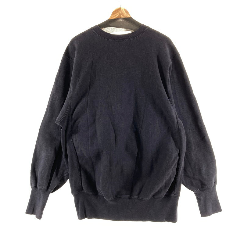 【中古品】【メンズ】 CHAMPION チャンピオン REVERSE WEAVE リバースウィーブ SWEAT カラーNAVY SIZE:XL 刺繍タグ　 145-261009-ky-11-fuzh 万代Net店