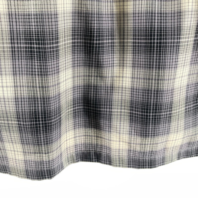 【中古品】【メンズ】 PENDLETON ペンドルトン 6175-3204 OPEN COLLAR SHIRT 長袖シャツ カラーGREY チェック柄 SIZE:M 144-261009-ky-14-fuzh 万代Net店