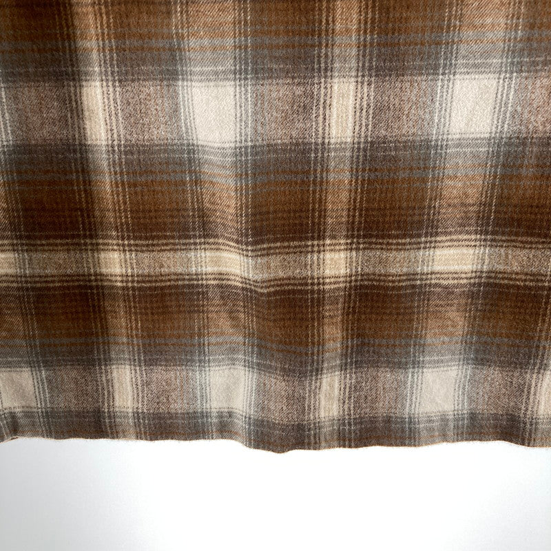 【中古品】【メンズ】 PENDLETON ペンドルトン 6475-5217 OPEN COLLAR SHIRTS 長袖シャツ カラー BROWN SIZE:M 144-261009-ky-15-fuzh 万代Net店