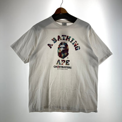 【中古品】【メンズ】 A BATHING APE アベイシングエイプ 001TEH231907X SS TEE Tシャツ カラーWHITE SIZE:L　 142-261009-ky-05-fuzh 万代Net店
