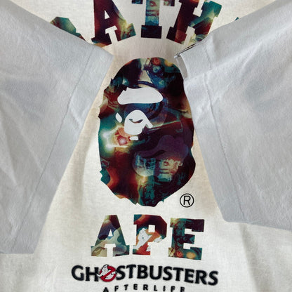 【中古品】【メンズ】 A BATHING APE アベイシングエイプ 001TEH231907X SS TEE Tシャツ カラーWHITE SIZE:L　 142-261009-ky-05-fuzh 万代Net店