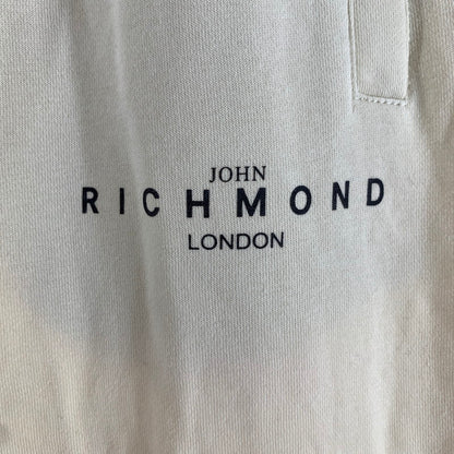 【中古品】【メンズ】 JOHN RICHMOND リッチモンド スウェットパンツ きなり/SIZE:XL 152-261009-ny-19-fuzh サイズ：XL カラー：きなり 万代Net店
