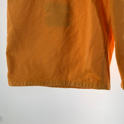 【中古品】【メンズ】 MSGM エムエスジーエム 3240MB44T ボールドロゴ デニムハーフパンツ 153-261009-ny-18-fuzh サイズ：不明 カラー：オレンジ 万代Net店