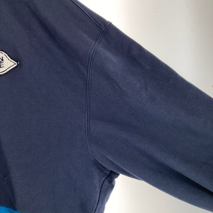 【中古品】【メンズ】 MAISON KITSUNE メゾンキツネ LM00701KM0001 カラーブロック オーバーサイズ フーディ BLUE/SIZE:XL 141-261009-ky-10-fuzh 万代Net店