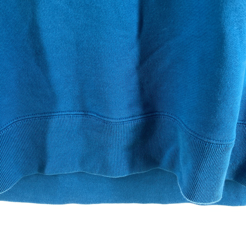 【中古品】【メンズ】 MAISON KITSUNE メゾンキツネ LM00701KM0001 カラーブロック オーバーサイズ フーディ BLUE/SIZE:XL 141-261009-ky-10-fuzh 万代Net店
