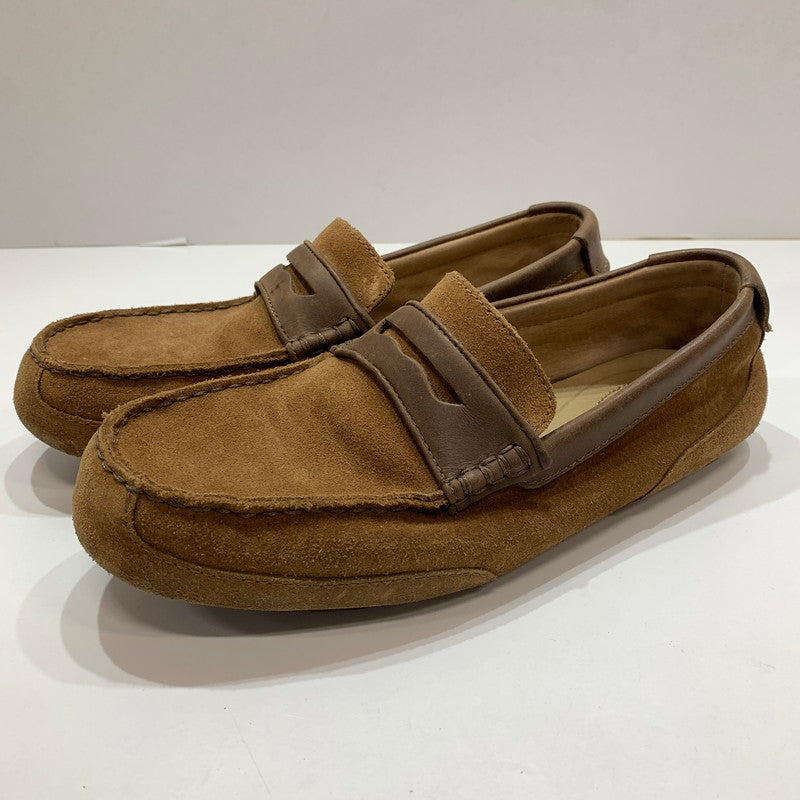 【中古品】【メンズ】 UGG アグ F60118L ローファー 靴 CAMEL 本体のみ コインローファー ※使用感あり 165-261028-io-02-fuzh サイズ：27.5cm カラー：キャメル 万代Net店