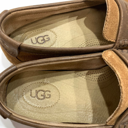 【中古品】【メンズ】 UGG アグ F60118L ローファー 靴 CAMEL 本体のみ コインローファー ※使用感あり 165-261028-io-02-fuzh サイズ：27.5cm カラー：キャメル 万代Net店