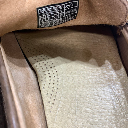 【中古品】【メンズ】 UGG アグ F60118L ローファー 靴 CAMEL 本体のみ コインローファー ※使用感あり 165-261028-io-02-fuzh サイズ：27.5cm カラー：キャメル 万代Net店