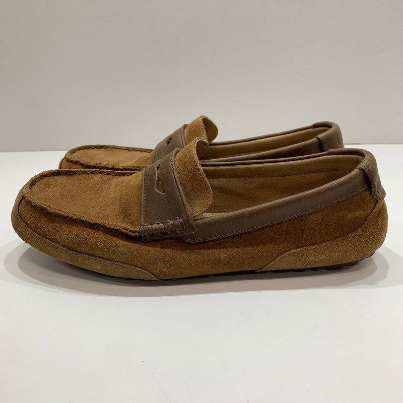【中古品】【メンズ】 UGG アグ F60118L ローファー 靴 CAMEL 本体のみ コインローファー ※使用感あり 165-261028-io-02-fuzh サイズ：27.5cm カラー：キャメル 万代Net店