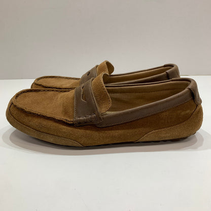 【中古品】【メンズ】 UGG アグ F60118L ローファー 靴 CAMEL 本体のみ コインローファー ※使用感あり 165-261028-io-02-fuzh サイズ：27.5cm カラー：キャメル 万代Net店