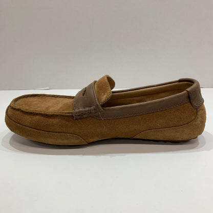 【中古品】【メンズ】 UGG アグ F60118L ローファー 靴 CAMEL 本体のみ コインローファー ※使用感あり 165-261028-io-02-fuzh サイズ：27.5cm カラー：キャメル 万代Net店