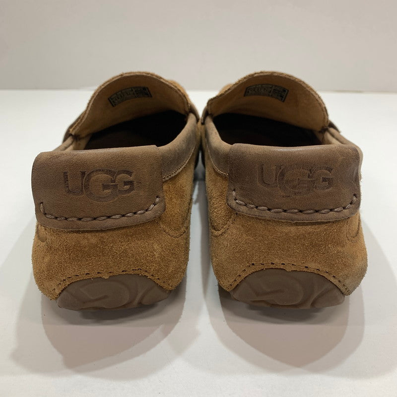 【中古品】【メンズ】 UGG アグ F60118L ローファー 靴 CAMEL 本体のみ コインローファー ※使用感あり 165-261028-io-02-fuzh サイズ：27.5cm カラー：キャメル 万代Net店