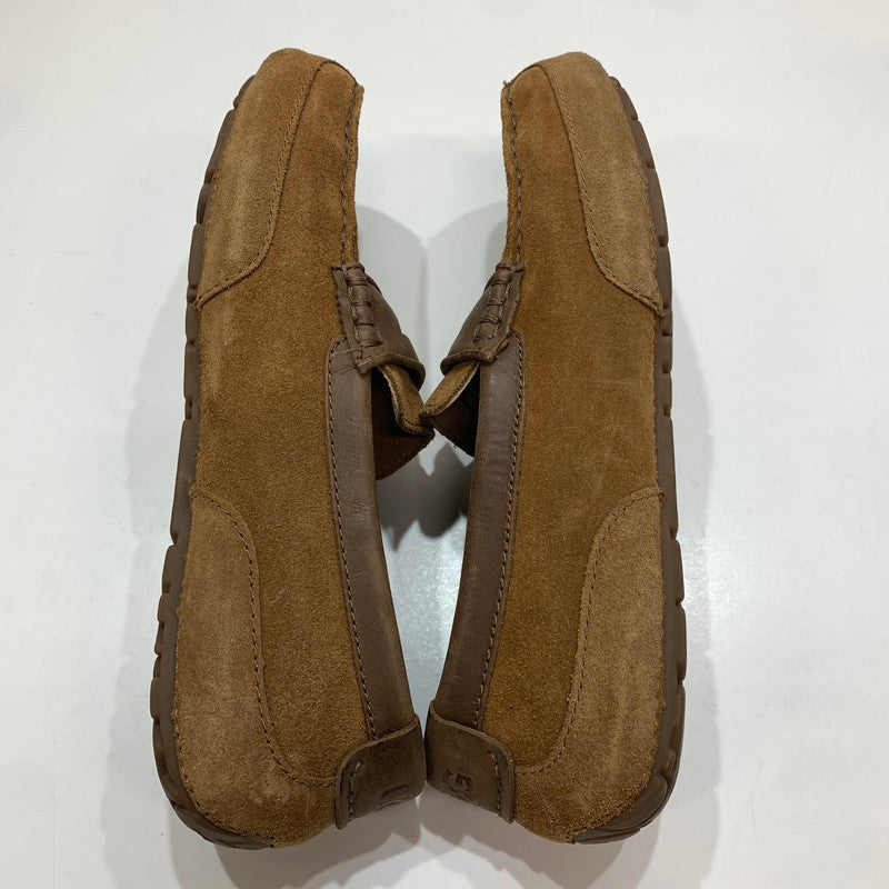 【中古品】【メンズ】 UGG アグ F60118L ローファー 靴 CAMEL 本体のみ コインローファー ※使用感あり 165-261028-io-02-fuzh サイズ：27.5cm カラー：キャメル 万代Net店