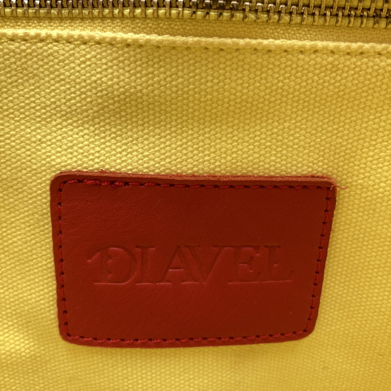 【中古品】【レディース】 DIAVEL ディアベル スタッズ トートバック カバン ※使用感有 188-261016-vt-91-fuzh カラー：グリーンカモ/イエロー 万代Net店