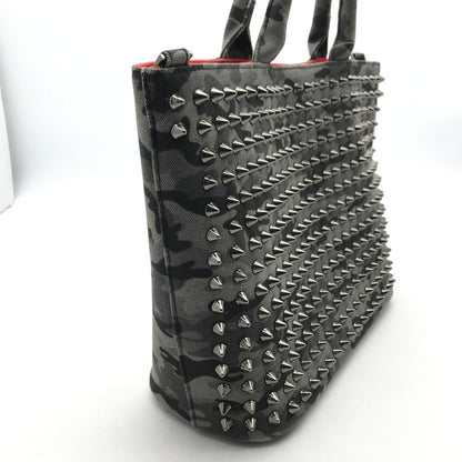 【中古品】【メンズ】 DIAVEL ディアベル スタッズ トートバック カバン 188-261013-vt-96-fuzh カラー：ブラック/レッド 万代Net店