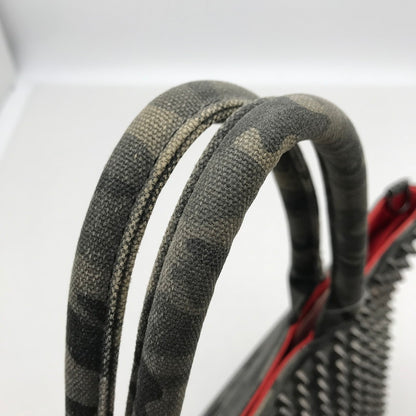 【中古品】【メンズ】 DIAVEL ディアベル スタッズ トートバック カバン 188-261013-vt-96-fuzh カラー：ブラック/レッド 万代Net店