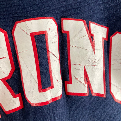 【中古品】【メンズ】 CHAMPION チャンピオン REVERSE WEAVE リバースウィーブ カラーNAVY 90S ヴィンテージ ORONO FOOTBALL SIZE:XL 145-261009-ky-04-fuzh 万代Net店