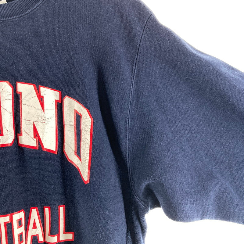 【中古品】【メンズ】 CHAMPION チャンピオン REVERSE WEAVE リバースウィーブ カラーNAVY 90S ヴィンテージ ORONO FOOTBALL SIZE:XL 145-261009-ky-04-fuzh 万代Net店