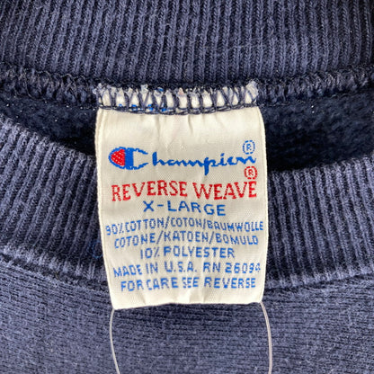 【中古品】【メンズ】 CHAMPION チャンピオン REVERSE WEAVE リバースウィーブ カラーNAVY 90S ヴィンテージ ORONO FOOTBALL SIZE:XL 145-261009-ky-04-fuzh 万代Net店