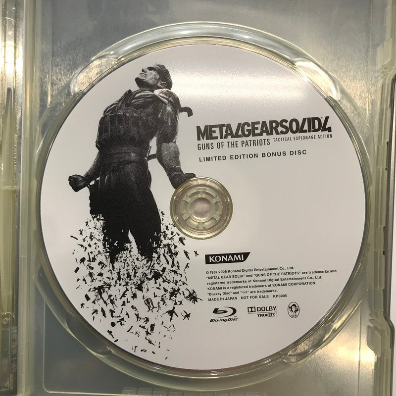 【中古品】 PlayStation3 PS3 プレイステーション3 プレステ3 ソフト メタルギア ソリッド 4 ガンズ・オブ・ザ・パトリオット (スペシャルエディション) [CERO区分_D / 17歳以上対象] 023-261017-mh-08-fuzh 万代Net店