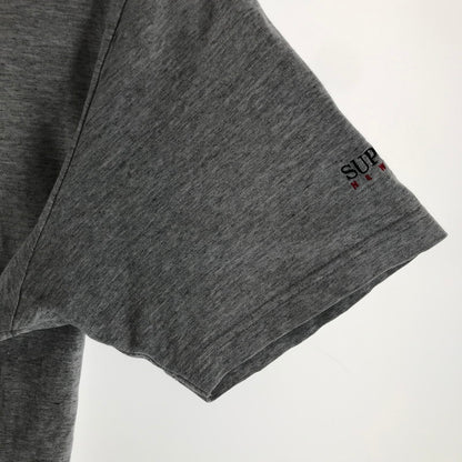 【中古品】【メンズ】 SUPREME シュプリーム 半袖Tシャツ カラーGRAY SIZE:M 袖ロゴ刺繍　 149-261023-ky-05-fuzh 万代Net店