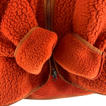 【中古品】【メンズ】 MOUNTAIN EQUIPMENT マウンテンイクイップメント 425180 PILE FLEECE CARDIGAN フリースカーディガン FULL ZIP　 144-261009-ny-07-fuzh サイズ：M カラー：オレンジ 万代Net店
