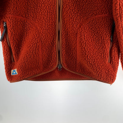 【中古品】【メンズ】 MOUNTAIN EQUIPMENT マウンテンイクイップメント 425180 PILE FLEECE CARDIGAN フリースカーディガン FULL ZIP　 144-261009-ny-07-fuzh サイズ：M カラー：オレンジ 万代Net店
